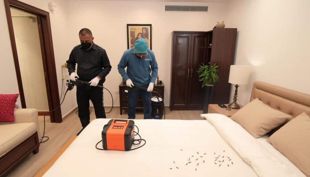 صورة لخدمة مكافحة بق الفراش في الرياض
