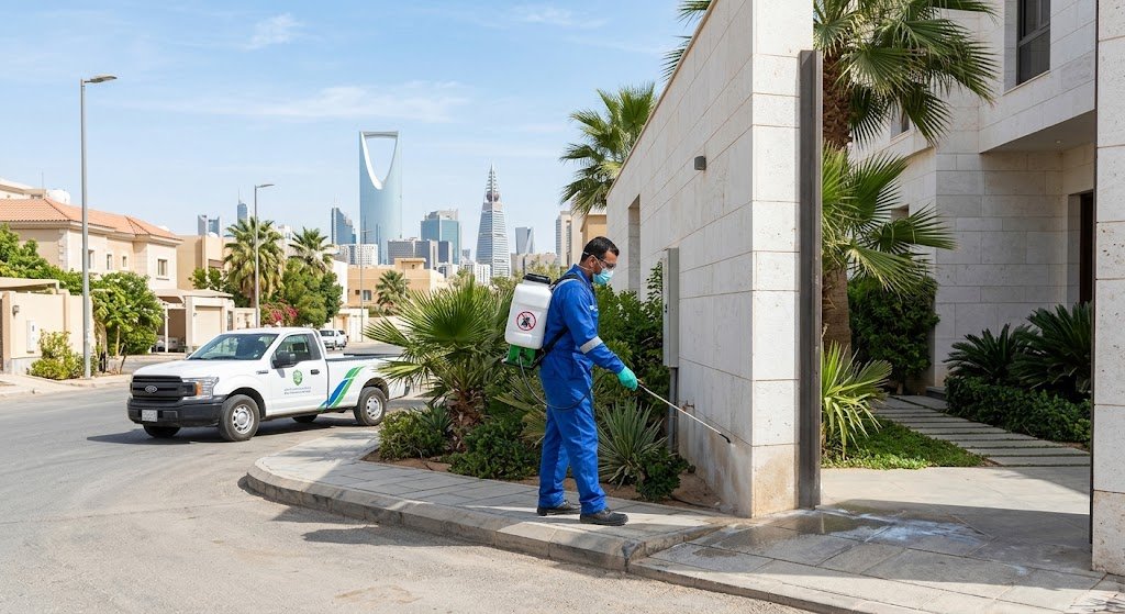مكافحة حشرات حي الروضة بالرياض لتقديم أفضل خدمات إبادة الآفات باحترافية وأمان