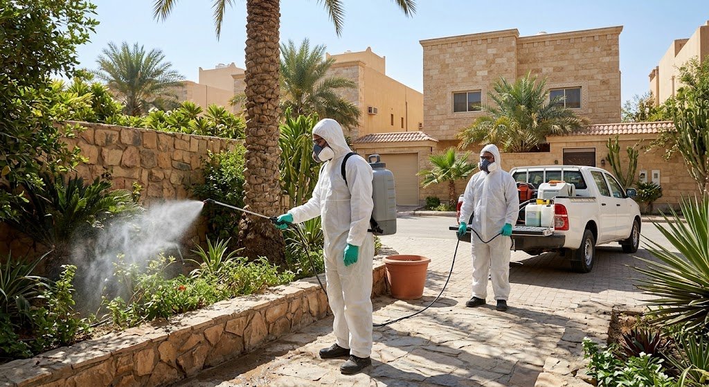 مكافحة حشرات حي الصالحية بالرياض